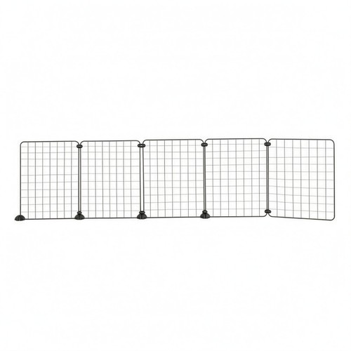 Metal mesh pet fence - metal,